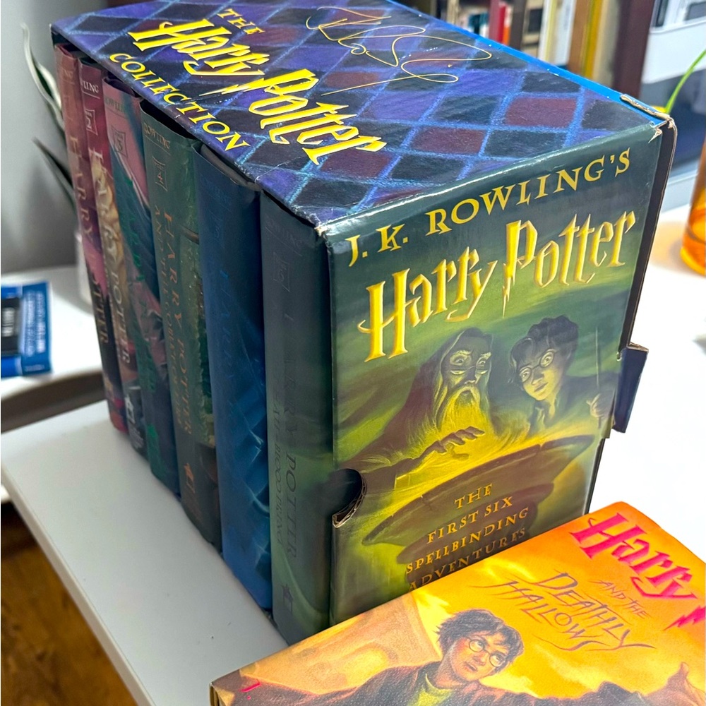 Harry Potter Book Collection - Books 5-7 with case.